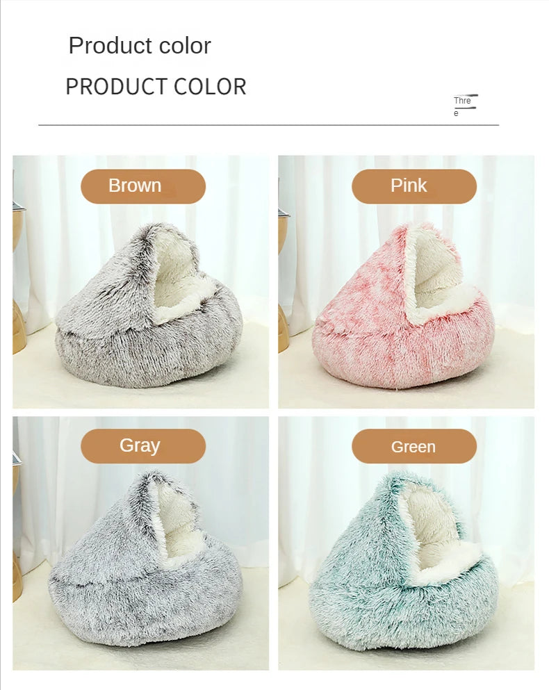 Winter Plush Pet Cushion