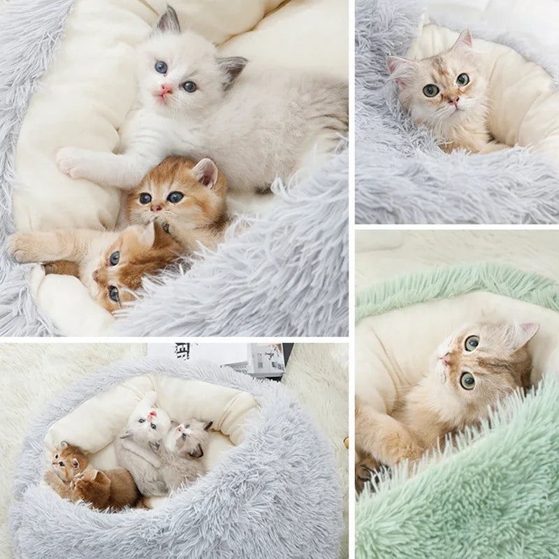Winter Plush Pet Cushion